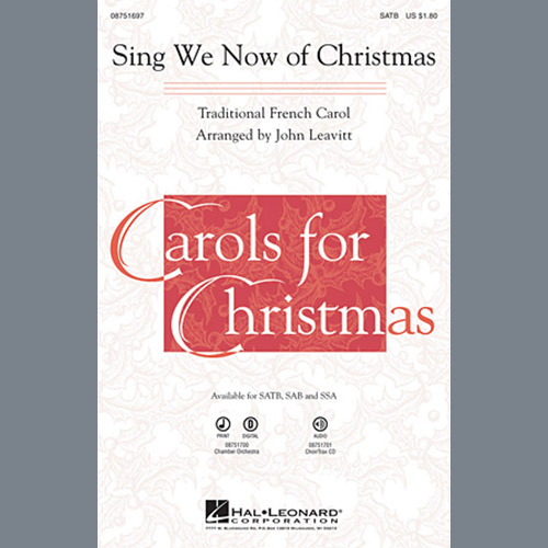 cover: Sing We Now Of Christmas, John Leavitt
