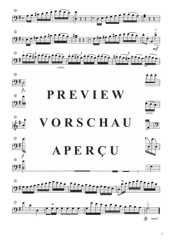 Produktgalerie: Seite 8 von 11 Sonate G- Dur, , Cello und Kontrabass