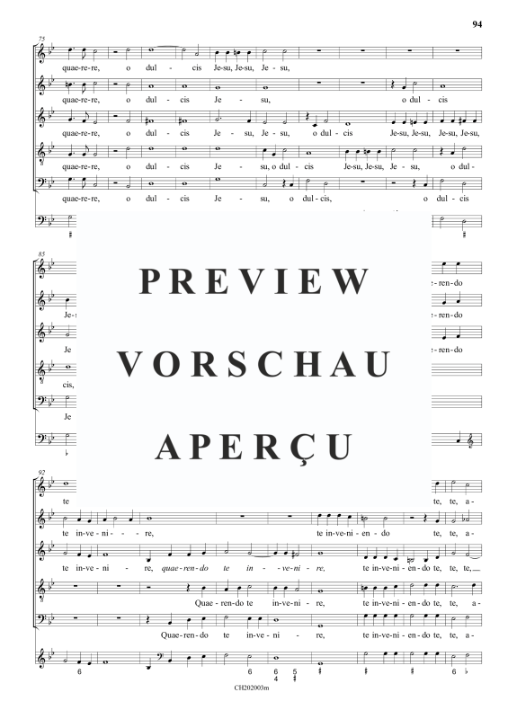 gallery: O dulcissime Jesu, , (Gemischter Chor 6-stimmig)