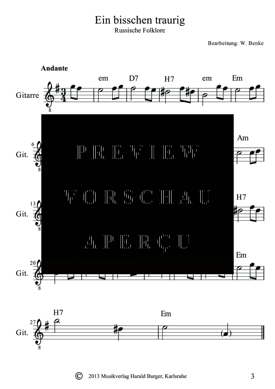 Produktgalerie: Seite 6 von 11 Slavische Musik Band 1, , Gitarre Solo