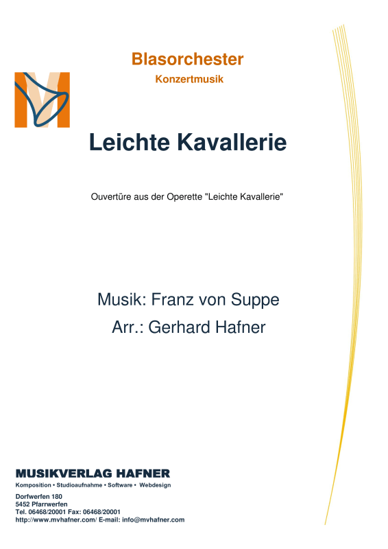 Product picture to: Leichte KavallerieFranz von Suppe