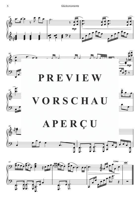gallery: Glücksmomente, , (Klavier Solo)