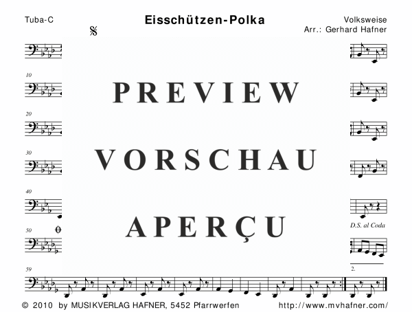 gallery: Eisschützen-Polka, , (Holz- und Blechbläser)