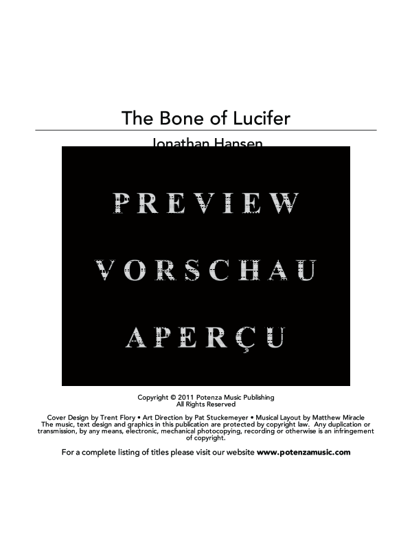 gallery: Bone of Lucifer, The, , (Brass Sextet)