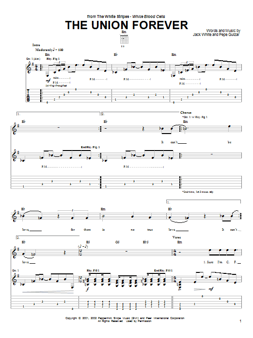 Product gallery: Page 1 of 1 The Union Forever, The White Stripes