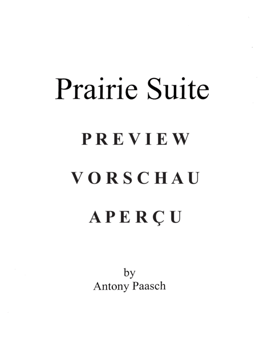 Product gallery: Page 19 of 21 Prairie Suite , , (Tuba Quartett EETT)