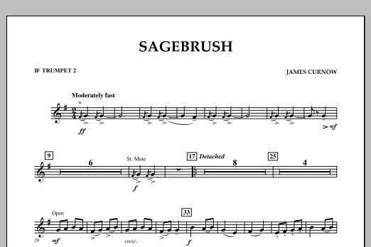 Produktbild zu:  Sagebrush - Bb Trumpet 2 - 