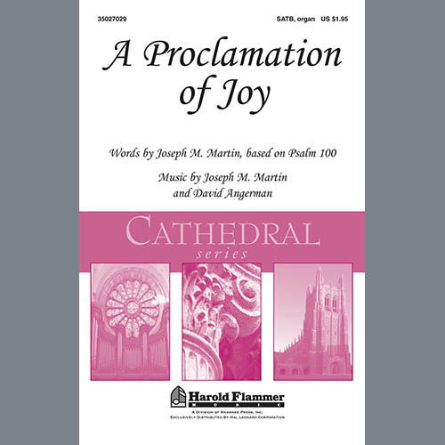 cover: A Proclamation Of Joy, Joseph M. Martin