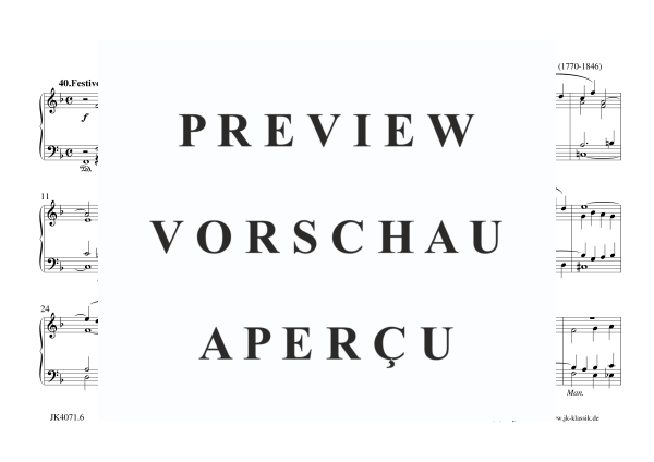 gallery: Vor und Nachspiele F-Dur 5 Stück, , (Orgel Solo)