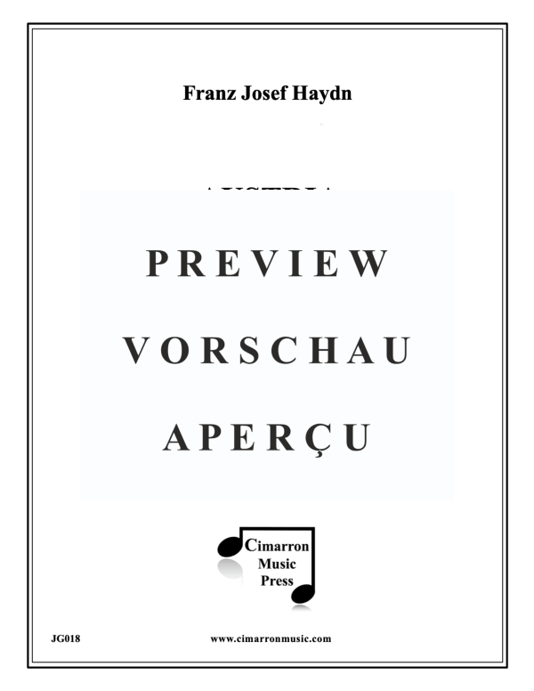 Product gallery: Page 2 of 9 Austria (Streichquartett in C Opus 76), , Brass Quintet
