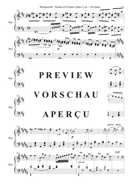 Product gallery: Page 12 of 21 Sonata in D Major, Opus 5 no. 1 , Horvath, Nicolas, Piano Solo