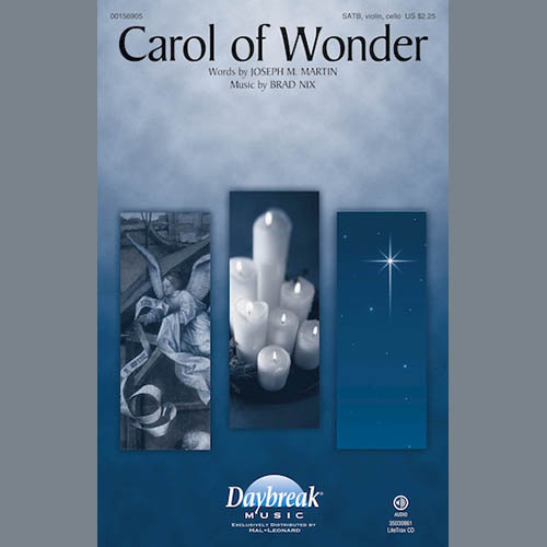 cover: Carol Of Wonder, Brad Nix, Chor