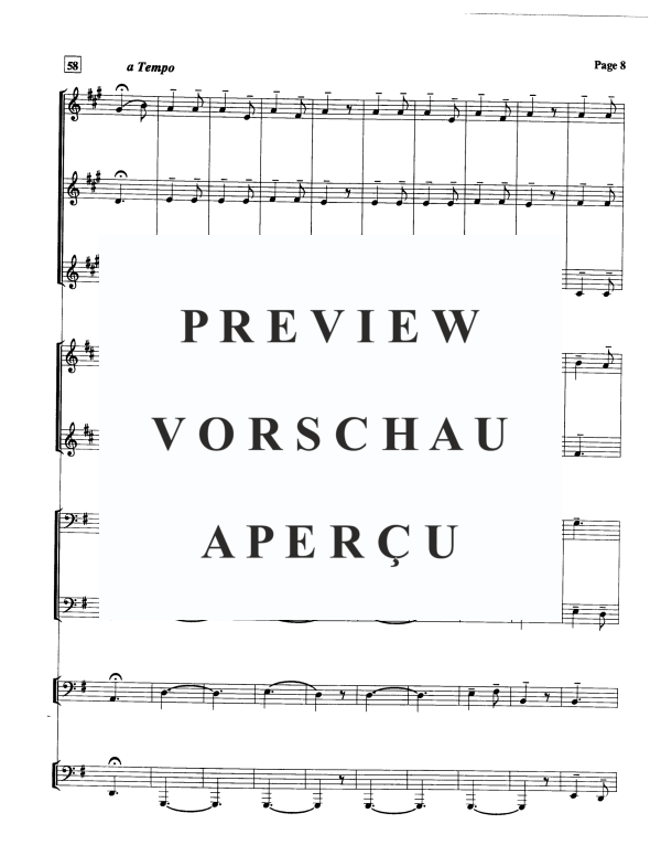 Produktgalerie: Seite 11 von 11 Of Angels, Kings and Clear, Silent Night, , Blechbläserensemble