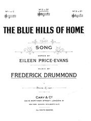 cover: The Blue Hills Of Home, Frederick Crummond, Gesang, Klavier