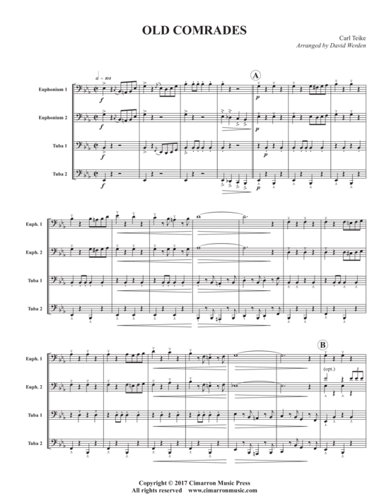 Product picture to: Old Comrades Carl Teike