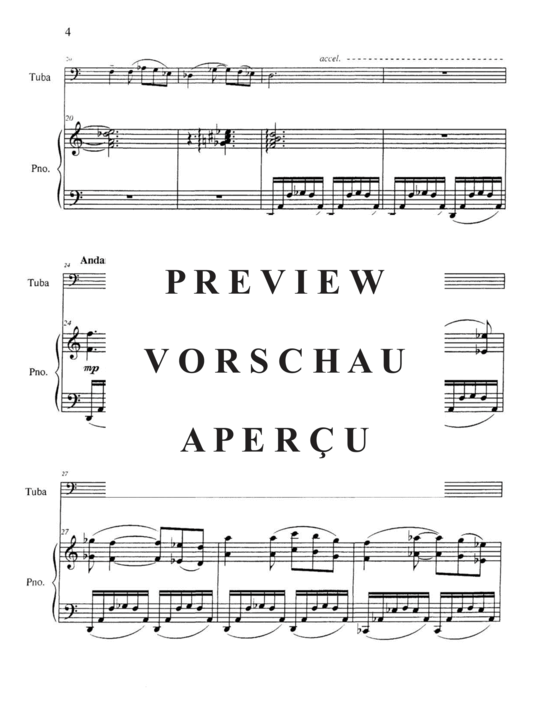 Produktgalerie: Seite 8 von 21 Sonata , , (Tuba + Klavier)