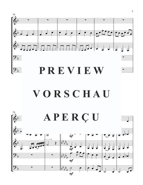 Produktgalerie: Seite 9 von 11 Bless Be the Ties that Binds, , Blechbläser Quintett