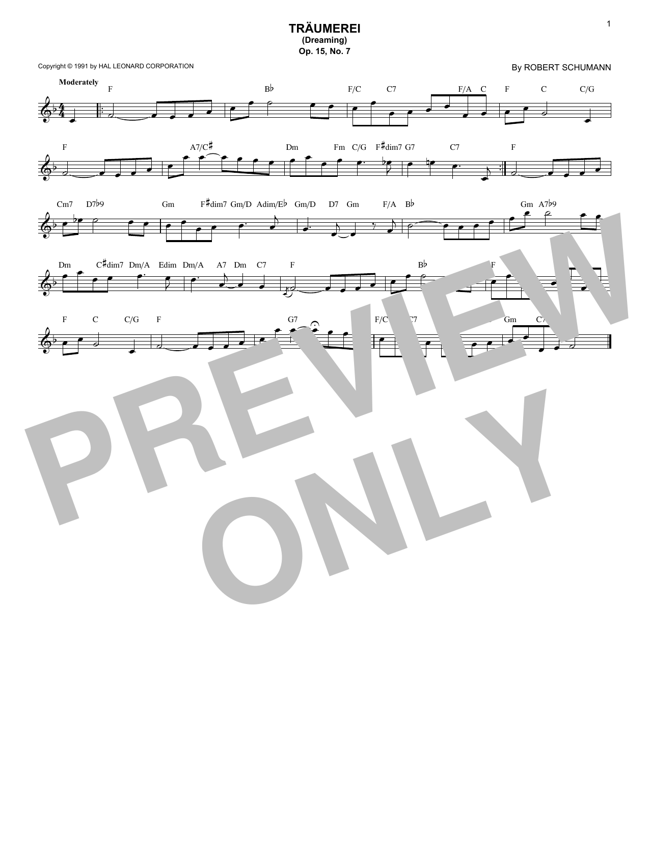 Product picture to: Traumerei (Dreaming), Op. 15, No. 7