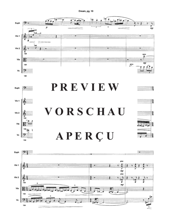 Produktgalerie: Seite 12 von 21 Dream , , (Quintett für Euphonium + Streicherquartett)