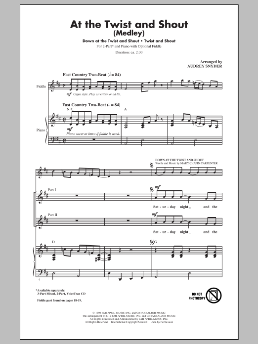 Produktbild zu: At The Twist And Shout