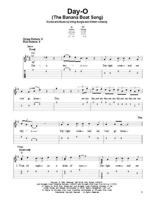 Product gallery: Page 1 of 1 Day-O (The Banana Boat Song), Harry Belafonte