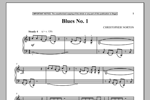 Product gallery: Page 1 of 1 Blues No. 1, Christopher Norton