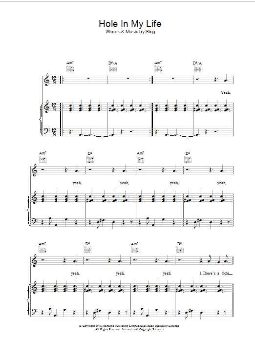 Product picture to: Hole In My Life