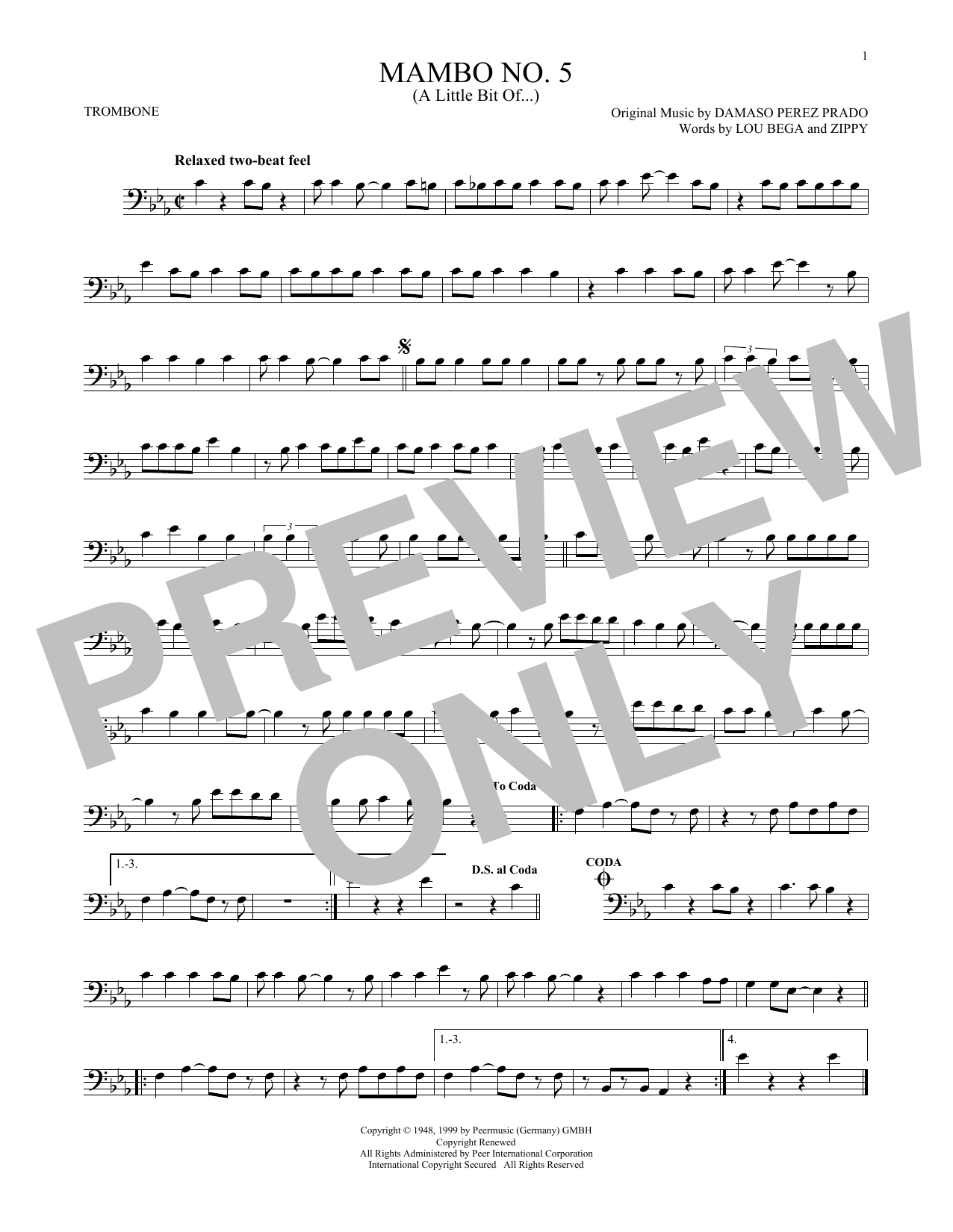 Product gallery: Page 1 of 1 Mambo No. 5 (A Little Bit Of...), Lou Bega