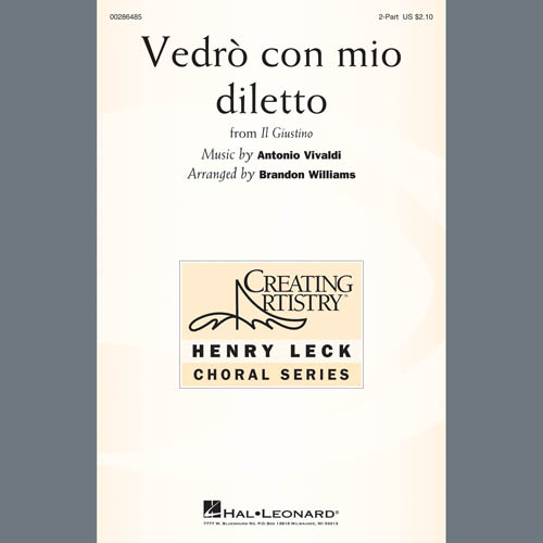 cover: Vedro Con Mio Diletto (arr. Brandon Williams), Antonio Vivaldi