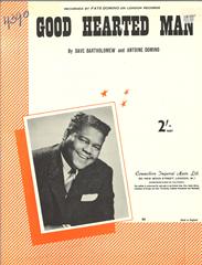 cover: Good Hearted Man, Fats Domino, Gesang, Gitarre, Klavier