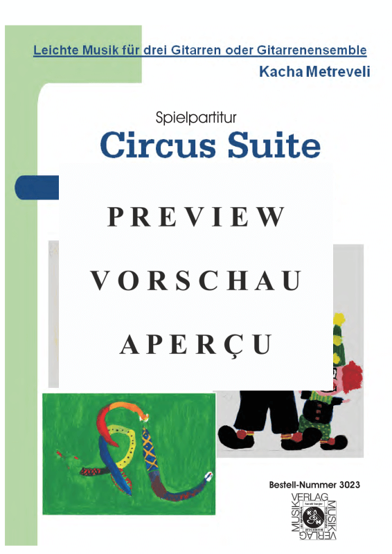 gallery: Circus Suite für drei Gitarren, , (Gitarren Trio)