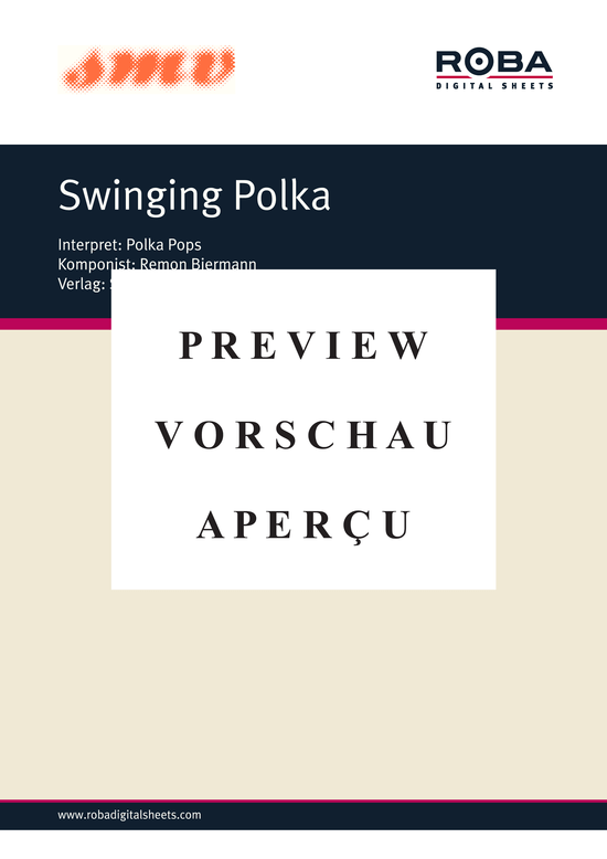 Product gallery: Page 2 of 3 Swinging Polka , Biermann, Remon, Piano Solo