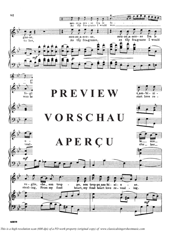 gallery: Le violette , Parisotti, Alessandro, (Gesang hoch + Klavier)