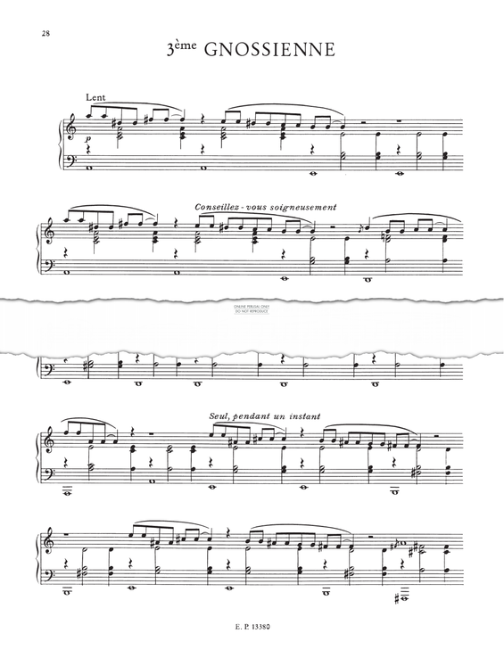 Produktbild zu: Gnossienne No.3