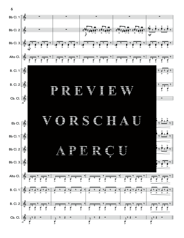 Produktgalerie: Seite 10 von 11 Suite Nothings, , (Klarinettenchor)