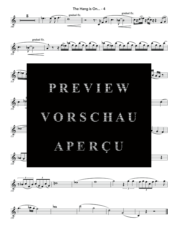 Product gallery: Page 8 of 9 The Hang is On..., , (bass clarinet and CD)