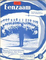 cover: Eenzaam, Mies Karsemeijer, Gesang, Gitarre, Klavier