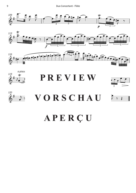 Product gallery: Page 60 of 66 Duo Concertant - op 103, pour Flute et Piano , , (flute + piano)