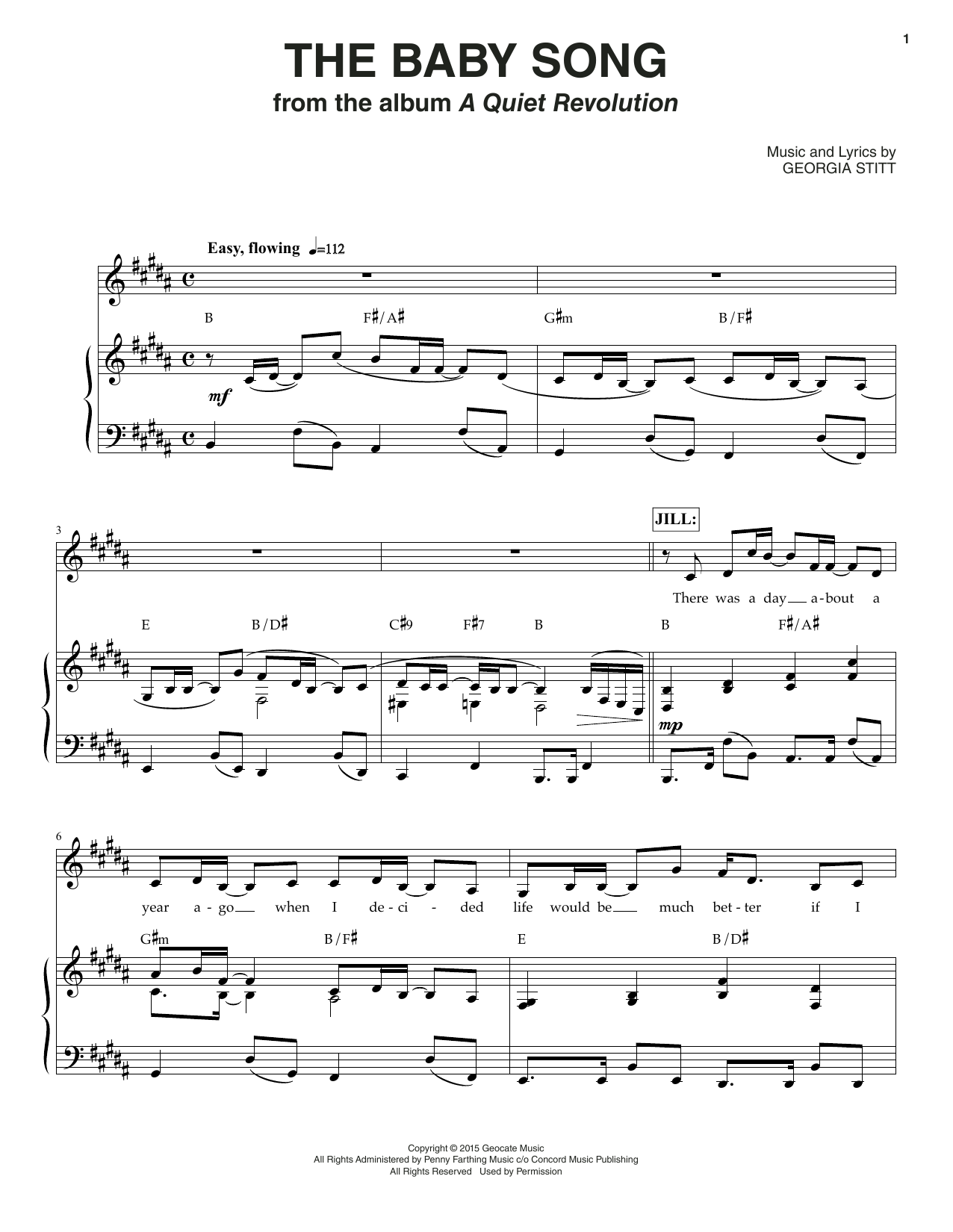 Produktgalerie: Seite 1 von 1 The Baby Song, Georgia Stitt, Gesang, Klavier