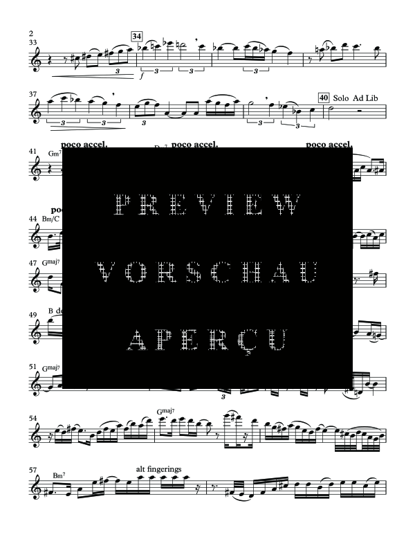gallery: Springtime for Lovers, , (Tenor Saxophon in B und Backing Track)