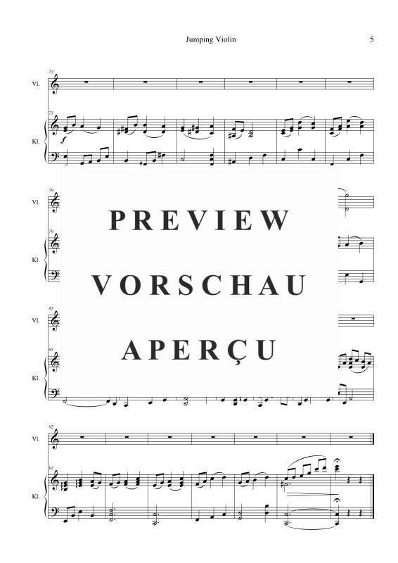 Product gallery: Page 10 of 11 Jumping Violin, , (violin and piano)