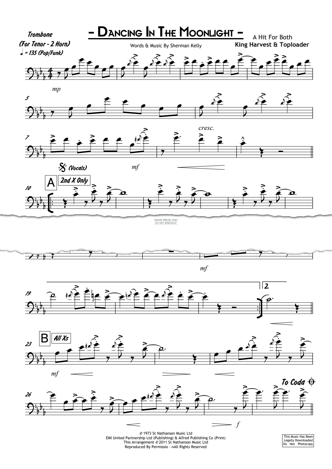 Product gallery: Page 1 of 1 Dancing In The Moonlight, Toploader