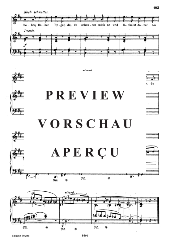 Product gallery: Page 5 of 5 An meinem Herzen, an meiner Brust, Op. 42 No.7, , High Voice and Piano