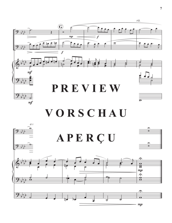 Product gallery: Page 9 of 13 Panis Angelicus , , (Trio for 2x euphonium + organ)