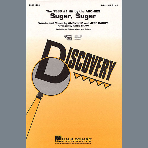 cover: Sugar, Sugar (arr. Kirby Shaw), The Archies