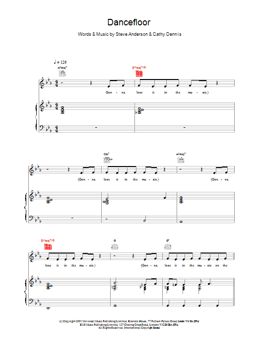 Product picture to:  Dancefloor - Kylie Minogue