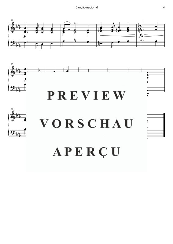Product gallery: Page 6 of 6 Canção nacional - N.º 8 de Lyric Pieces, Livro 1, op. 12, , Piano Solo