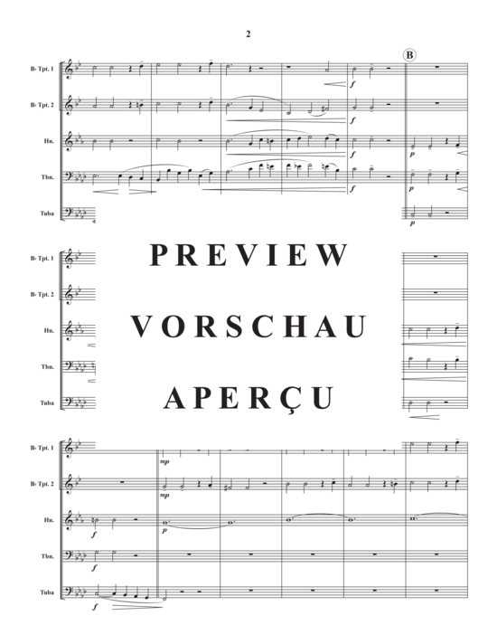 gallery: Sarabande , , (Blechbläserquintett)
