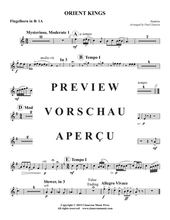 Produktgalerie: Seite 7 von 16 Orient Kings , , (Doppel Blechbläserquintett)