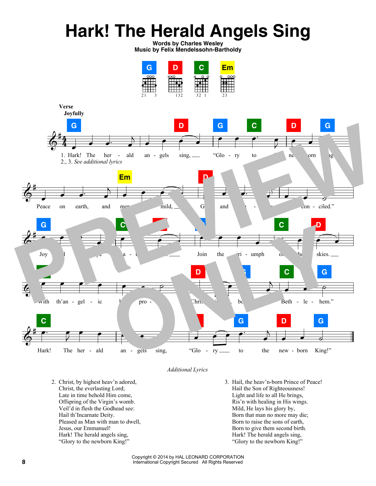 Produktbild zu: Hark! The Herald Angels Sing